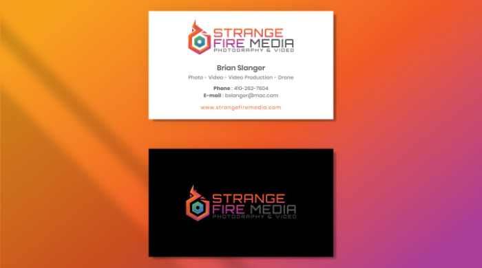 I will design customized business card for you